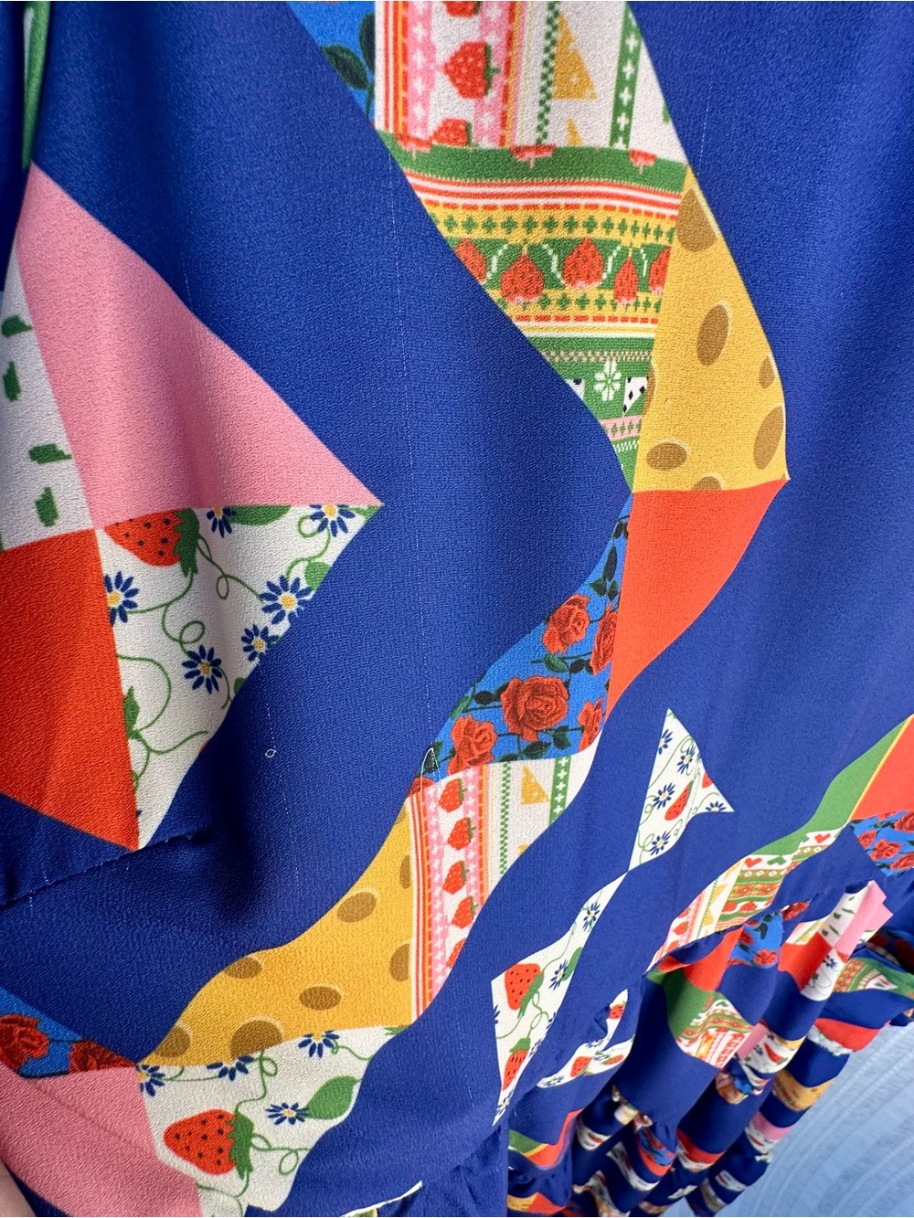 Lisa Says Gah Maxine Midi Dress Alpine Quilt - Picture 8 of 12